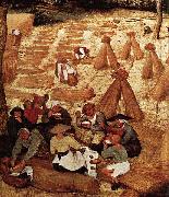 Pieter Bruegel the Elder The Corn Harvest oil on canvas